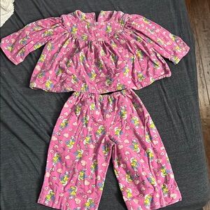 Smurf pyjamas